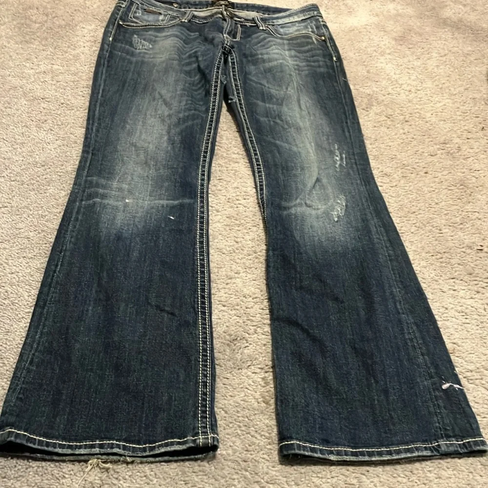 ReRock by Express Distressed Jeans - Picture 1 of 12